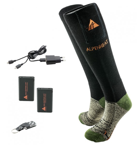 ALPENHEAT Heizsocken FIRE-SOCKS RC Wolle