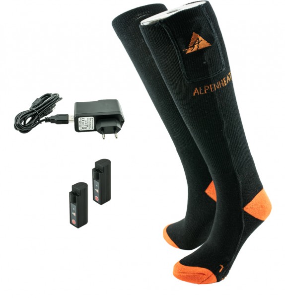 ALPENHEAT Heizsocken FIRE-SOCKS Baumwolle 1 Paar